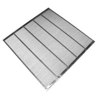 Grille à reine métallique 435x435 mm DE
