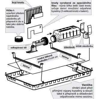 Nassenheider Professional - évaporateur d'acide (lot de deux)