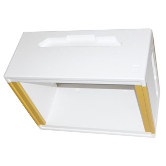 Hausse en polystyrène 8 cadres 1/1 Langstroth - 232 mm