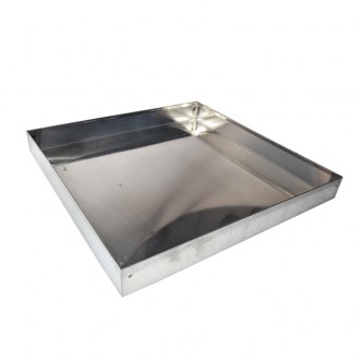 Couvre-cadres inox 510x510x50 mm - ruche 2 cm