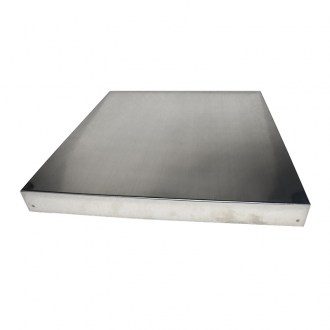 Couvercle inox 530x530x60 mm - ruche 3 cm