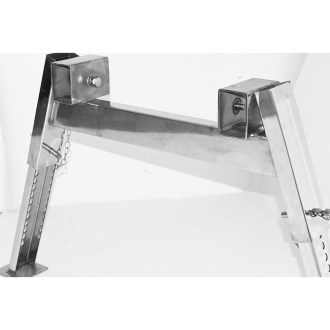 Support en acier inoxydable pour ruches 23,5 - 56,5 cm - 1 pièce