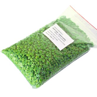 Cire d'abeille - pastilles vertes - 500 g