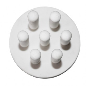 Moule en silicone pour 7 cupules à cellules royales