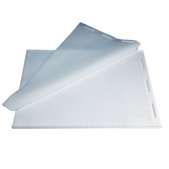 Moule en silicone pour bougies avec motif de cellules d'abeilles - 390x260 mm