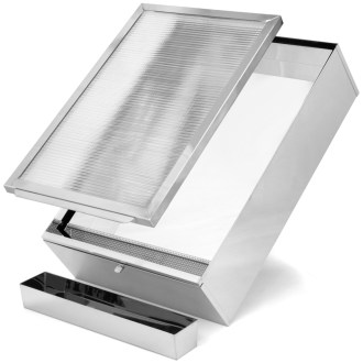 Fondoir solaire en acier inoxydable ApiCera®