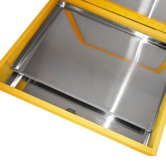 Cérificateur solaire JaHan en polycarbonate, inox avec tamis 74,5x54