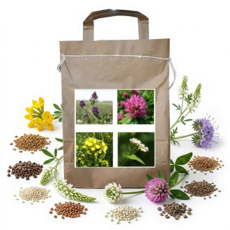 Mélange mellifère pluriannuel Harmony pour abeilles - 1 kg