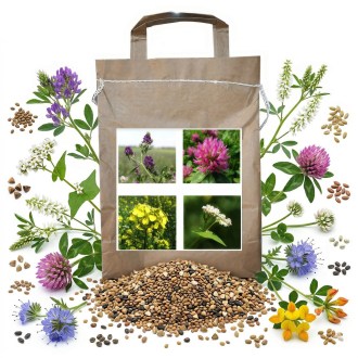 Mélange mellifère pluriannuel Harmony pour abeilles - 1 kg