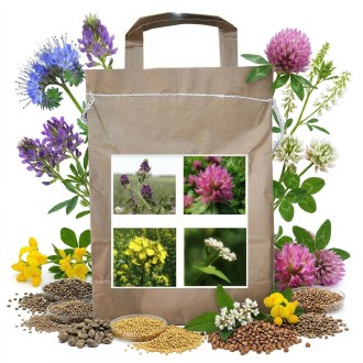Mélange mellifère pluriannuel Harmony pour abeilles - 1 kg