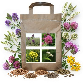 Mélange mellifère pluriannuel Harmony pour abeilles - 1 kg