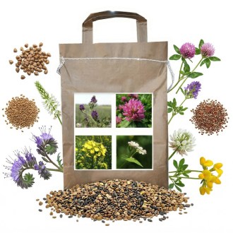 Mélange mellifère pluriannuel Harmony pour abeilles - 1 kg