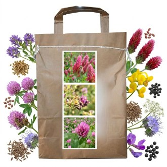 Mélange mellifère vivace de printemps pour abeilles - 1 kg