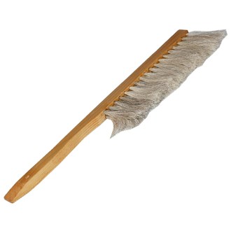 Brosse à abeilles à trois rangées - poils blancs