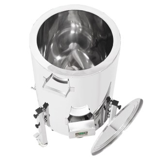 Cuve de décristallisation à extraction avec chauffage Mellarius MaxiLine 230 V - 74 litres / 100 kg