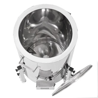 Cuve de décristallisation à extraction avec chauffage Mellarius MaxiLine 230 V - 74 litres / 100 kg