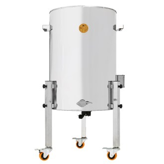 Cuve de décristallisation à extraction avec chauffage Mellarius MaxiLine 230 V - 74 litres / 100 kg