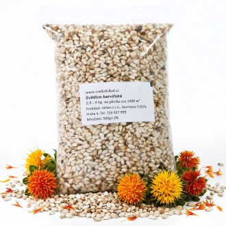 Carthame des teinturiers (graines / pâturage apicole) - 0,5 kg