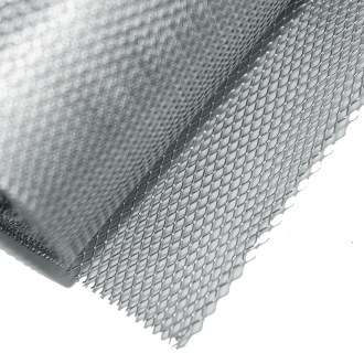 Métal déployé apicole - aluminium, maille 4 mm, rouleau 0,42 × 10 m
