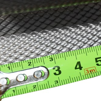 Métal déployé apicole - aluminium, maille 4 mm, rouleau 0,42 × 10 m