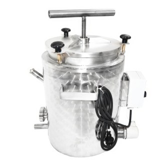 Fondoir à cire avec presse 35l - électrique 230 V