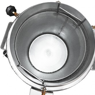 Fondoir à cire avec presse 35l - électrique 230 V
