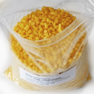Cire d'abeille - granulés jaunes - 500 g