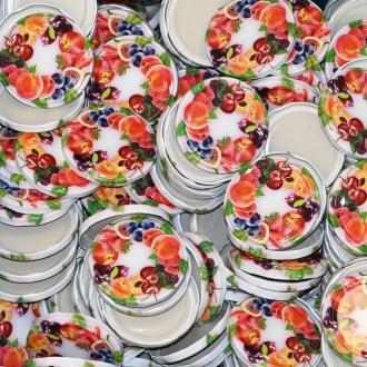 Couvercle de conservation pour pot TO 82 - RTS - Fruit 2 - 700 pcs - carton complet