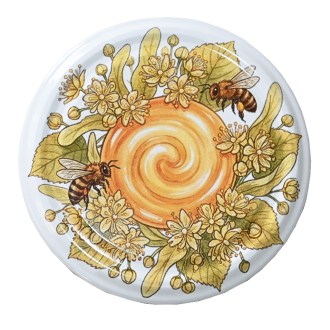 Capsule pour pot TO 82 - Abeilles, tilleul et miel - HOJ1