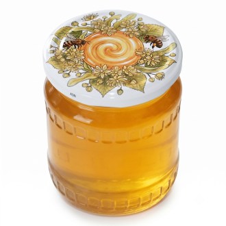 Capsule pour pot TO 82 - Abeilles, tilleul et miel - HOJ1