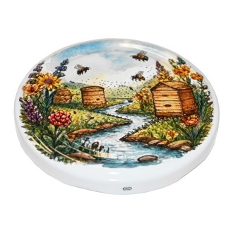 Couvercle pour pot TO 82 - Ruches au bord du ruisseau 700 pcs - carton complet - HOJ2
