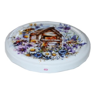 Couvercle pour pot TO 82 - Prairie fleurie - HO15