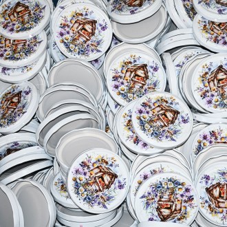 Couvercle pour pot TO 82 - Prairie fleurie 700 pcs - carton complet - HO15