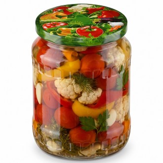 Couvercle de conservation pour pot TO 82 - RTS - Légumes 2 - 700 pcs - carton complet