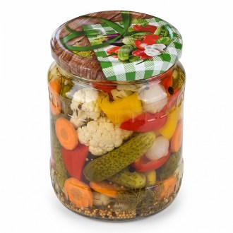 Couvercle de conservation pour bocal TO 82 - RTS - Légumes 3 - 700 pcs - carton complet