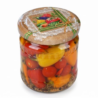 Couvercle de conservation pour pot TO 82 - RTS - Légumes 4 - 700 pcs - carton complet