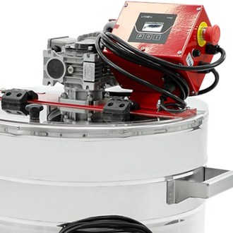 Appareil pour le crémage avec chauffage Lysoň 400 V capacité 70 l - automatique