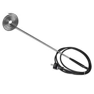 Spirale de liquéfaction du miel en acier inoxydable - diamètre 21,5 cm