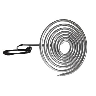 Spirale de liquéfaction du miel en acier inoxydable - diamètre 21,5 cm