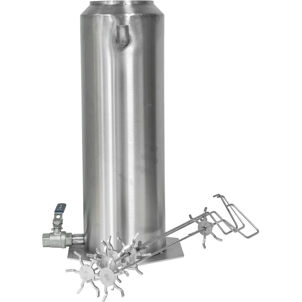 Ensemble de supports (3 pièces) avec récipient pour la fabrication de bougies