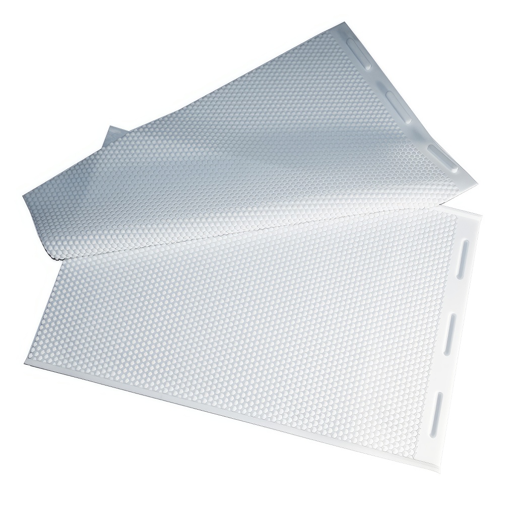 Moule en silicone pour bougies avec motif de cellules d'abeilles - 390x260 mm