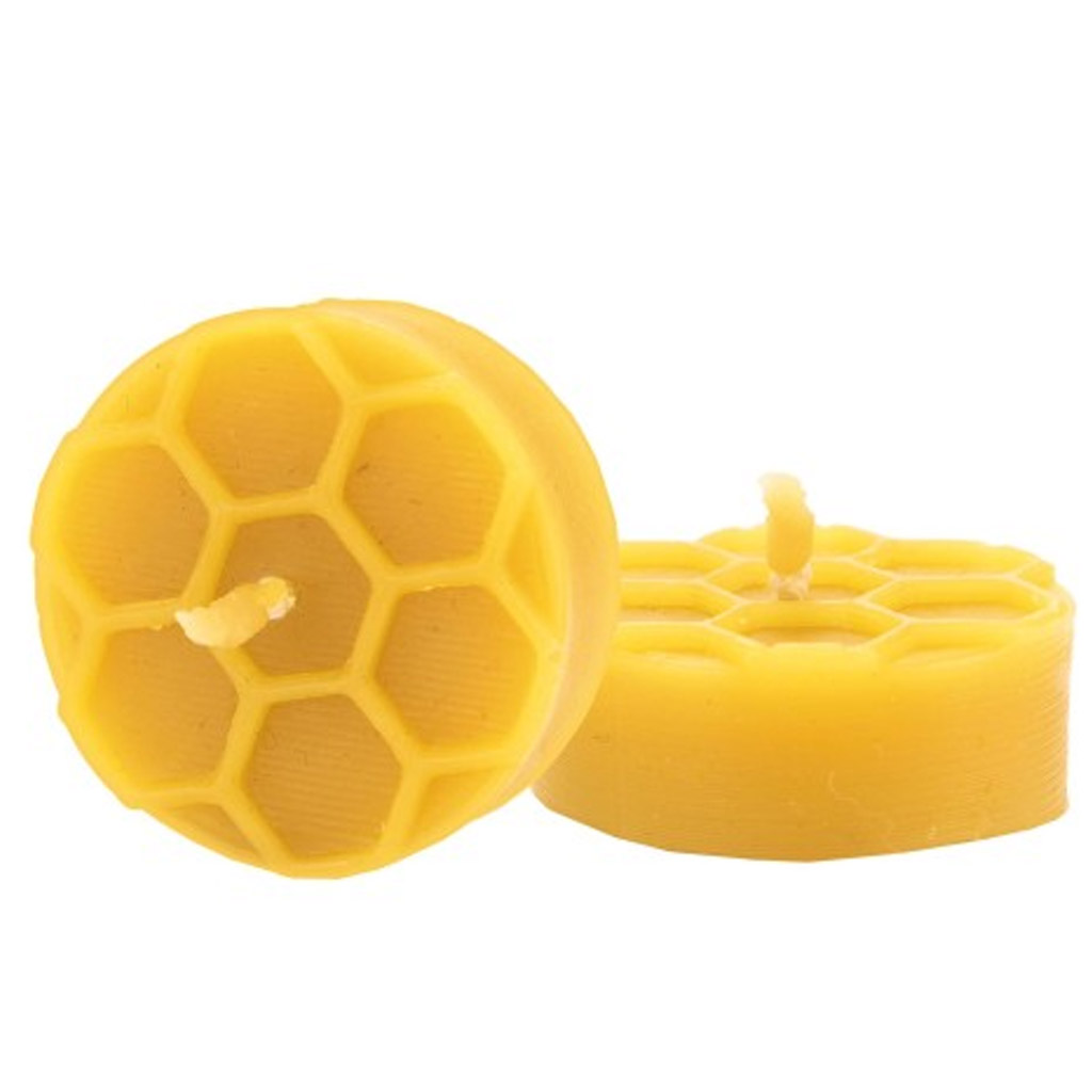 Moule en silicone pour bougies - bougie chauffe-plat avec motif alvéole d'abeille - 1,5 cm - FS512