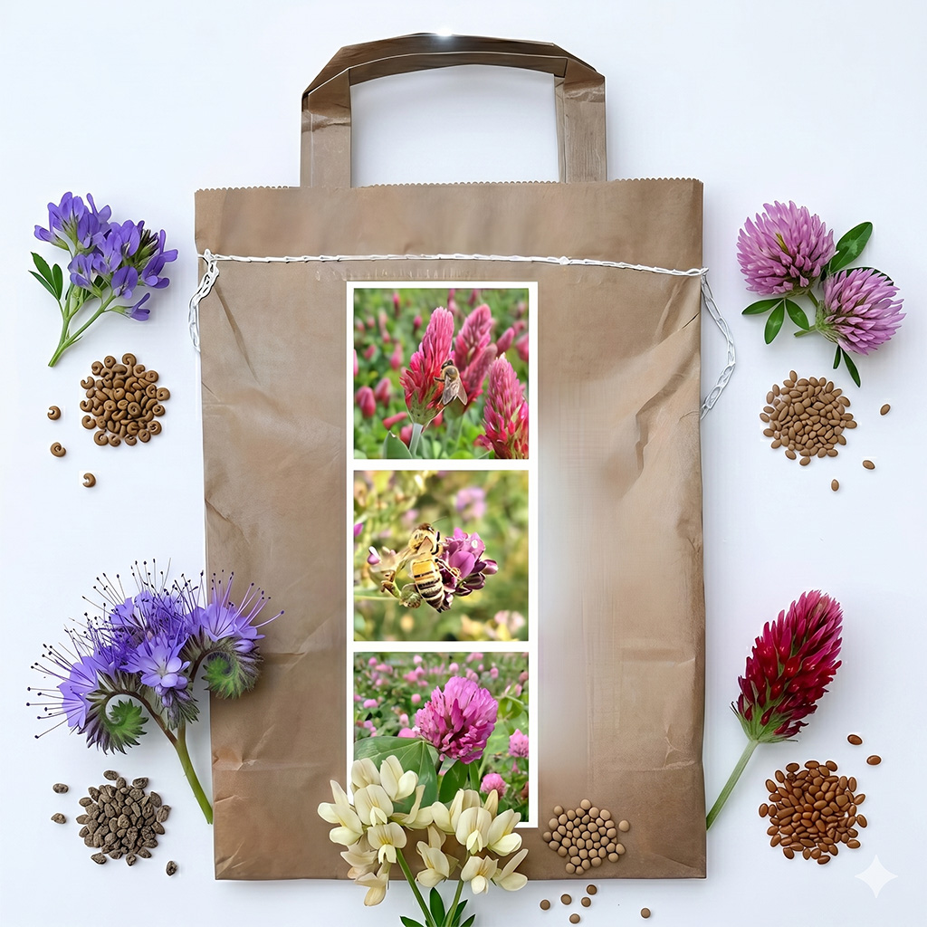 Mélange mellifère vivace d'été pour abeilles - 1 kg
