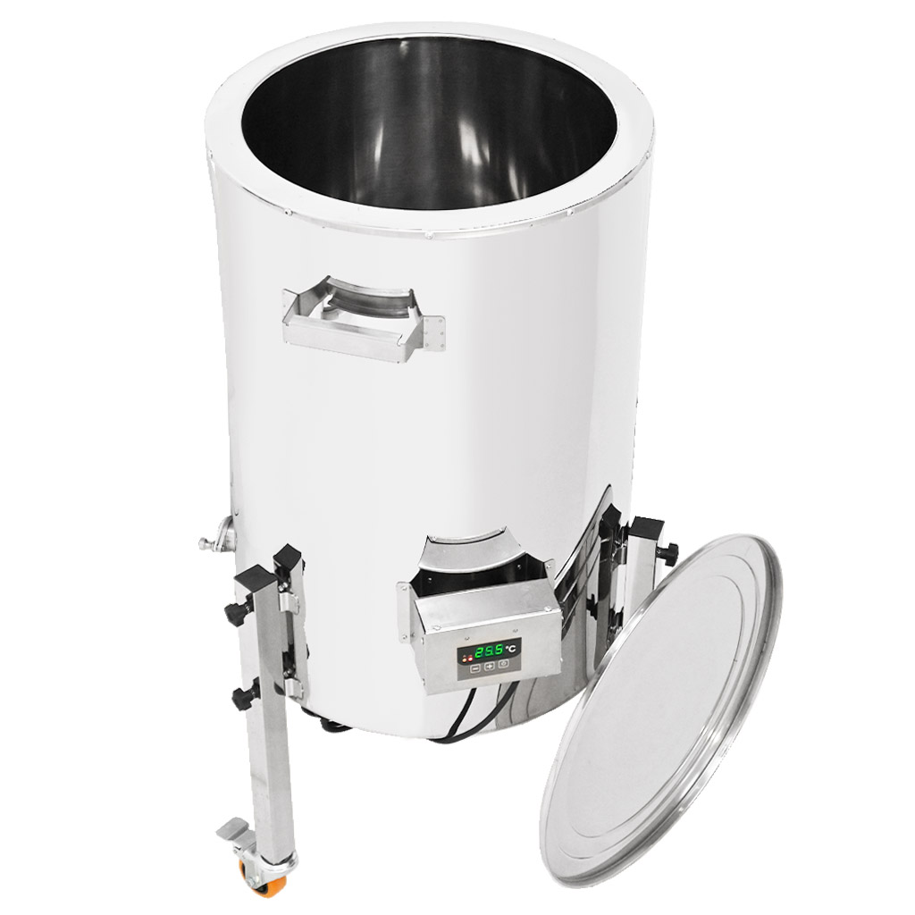 Cuve de décristallisation avec chauffage Mellarius MaxiLine 230 V - 133 litres / 185 kg