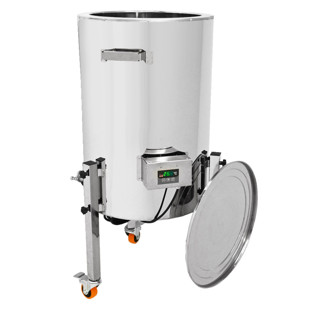 Cuve de décristallisation avec chauffage Mellarius MaxiLine 230 V - 133 litres / 185 kg