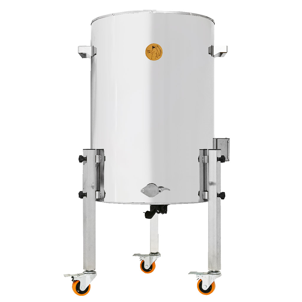 Cuve de décristallisation à extraction avec chauffage Mellarius MaxiLine 230 V - 74 litres / 100 kg