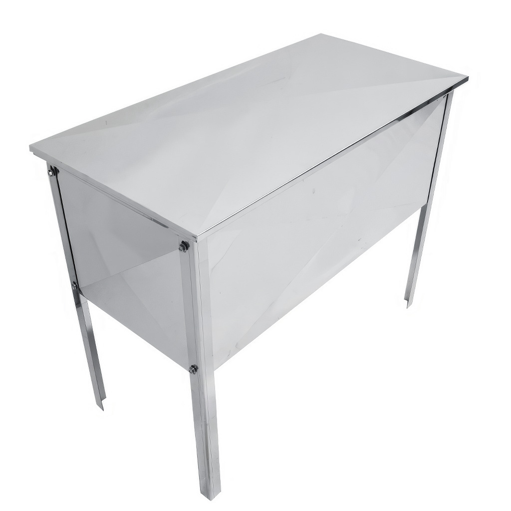 Table à désoperculer Mellarius avec couvercle - 100 cm
