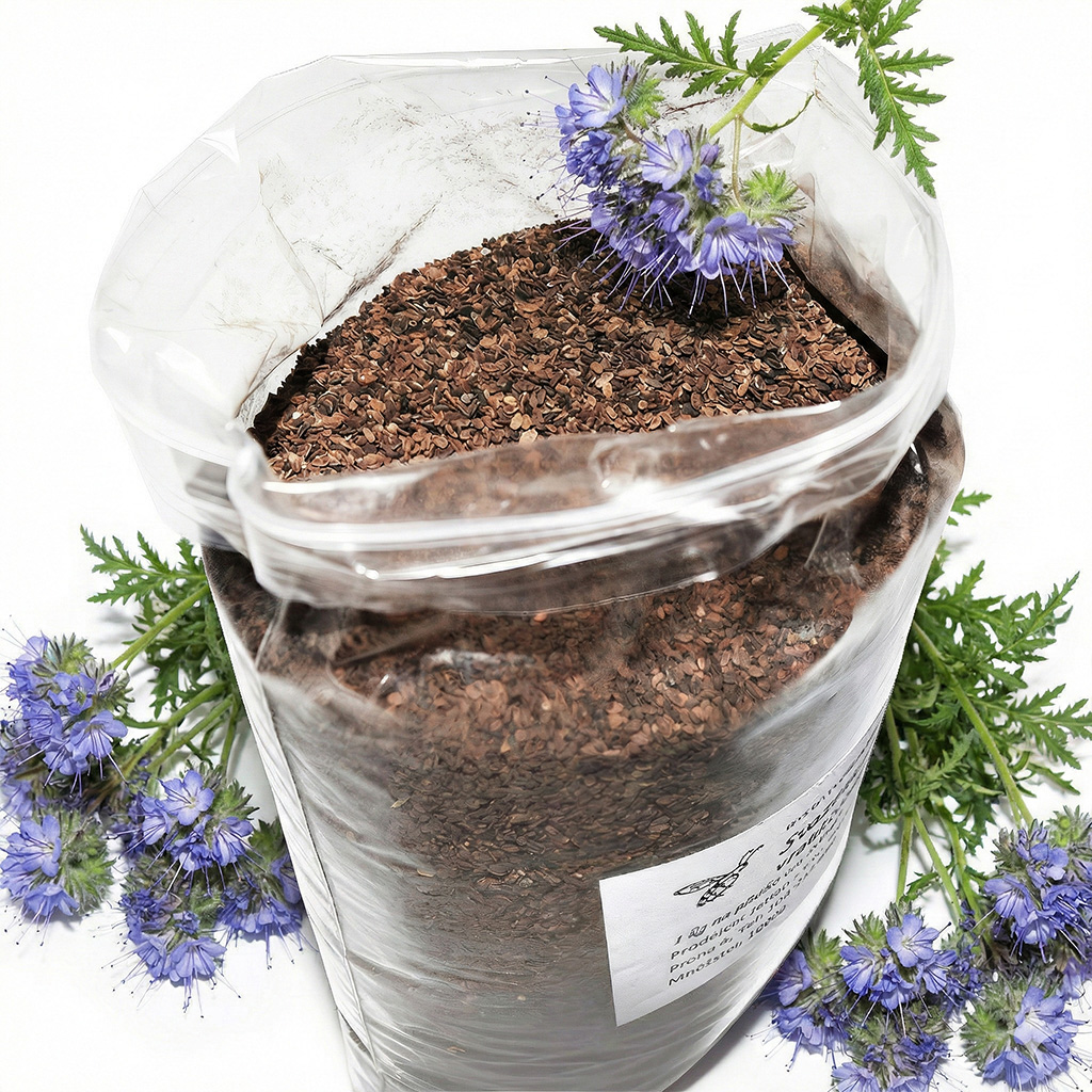 Phacélie à feuilles de tanaisie (semences / pâturage apicole) - 1 kg