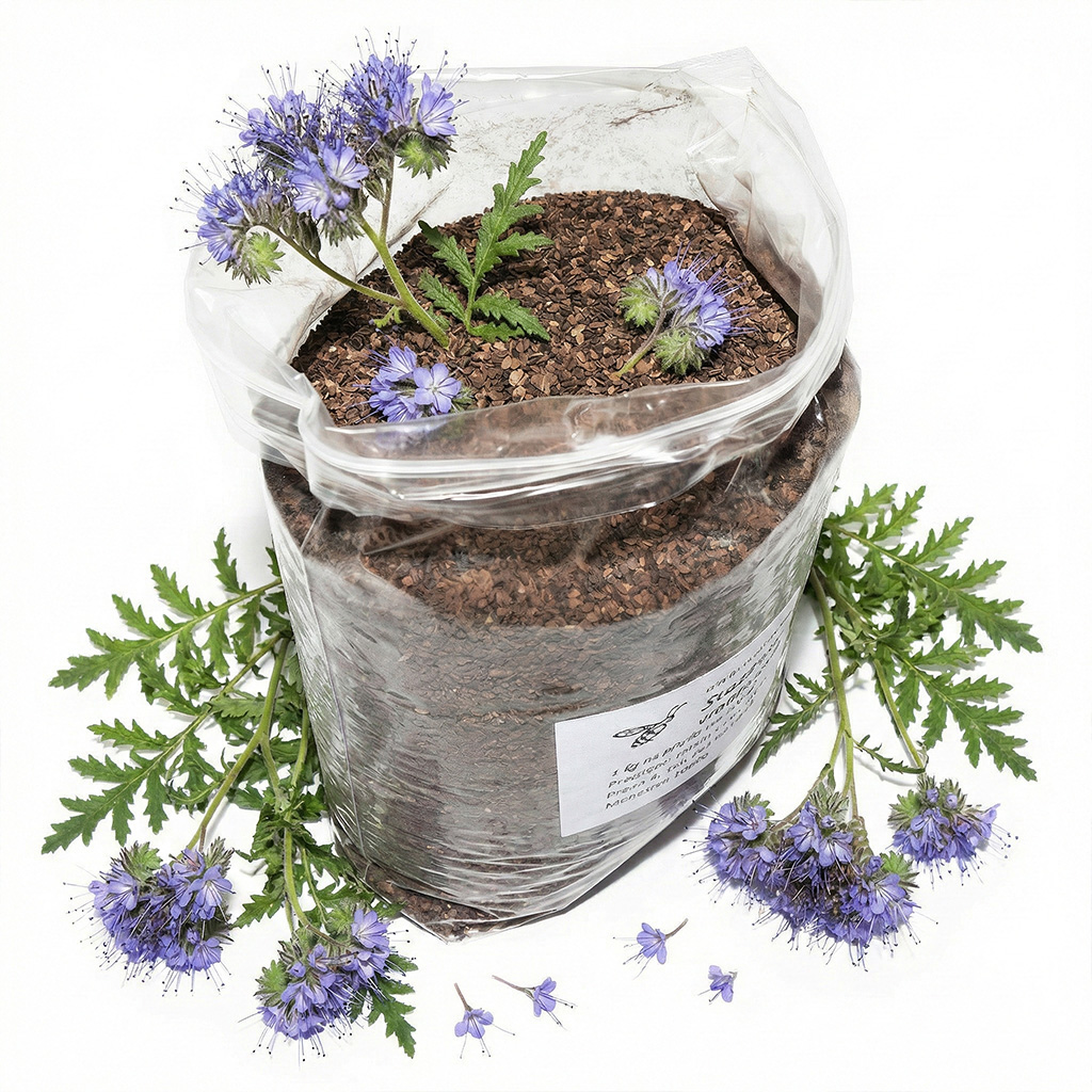 Phacélie à feuilles de tanaisie (semences / pâturage apicole) - 1 kg