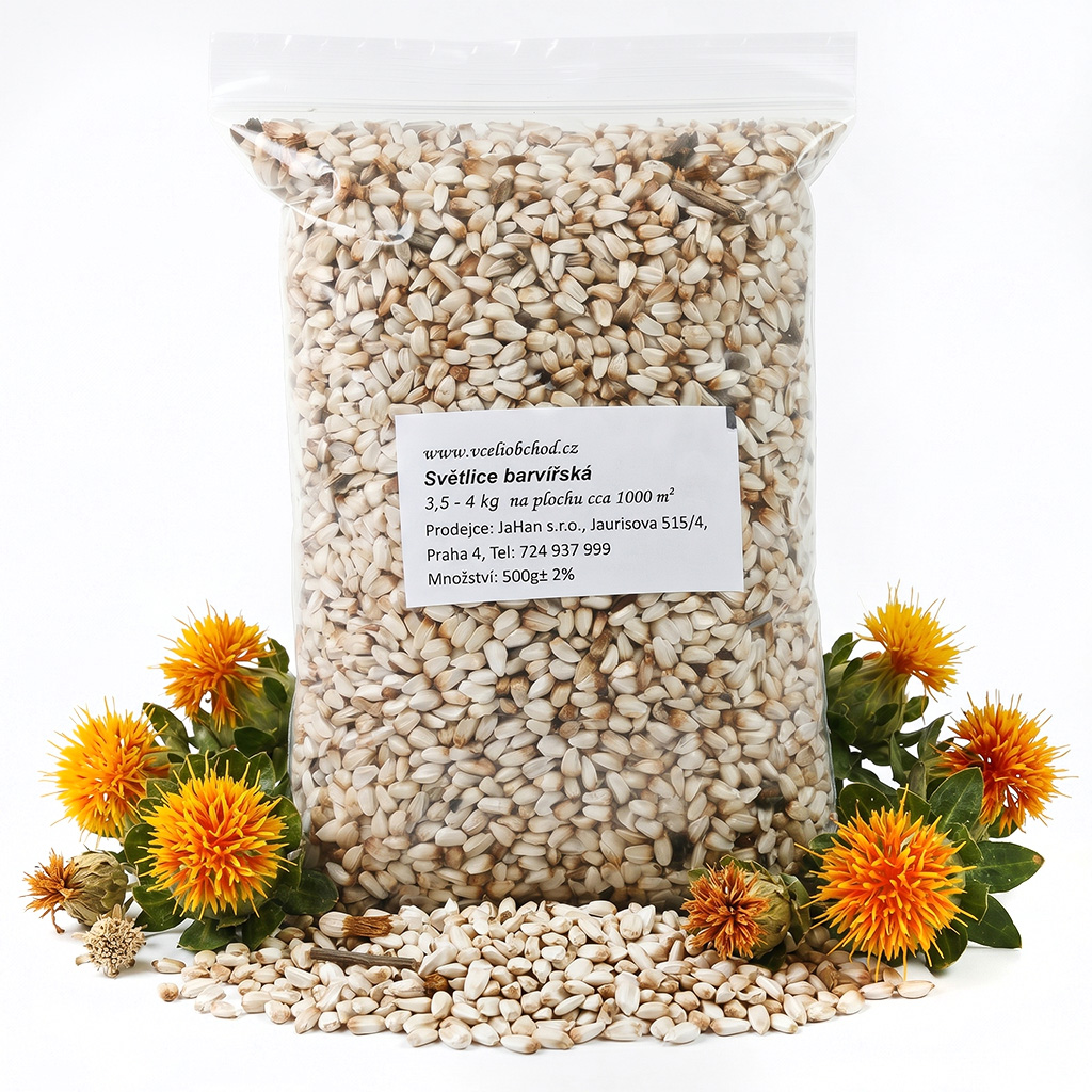 Carthame des teinturiers (graines / pâturage apicole) - 0,5 kg